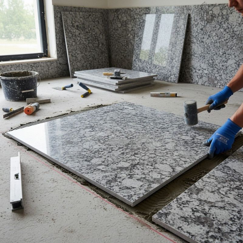 Granite Floor Installation